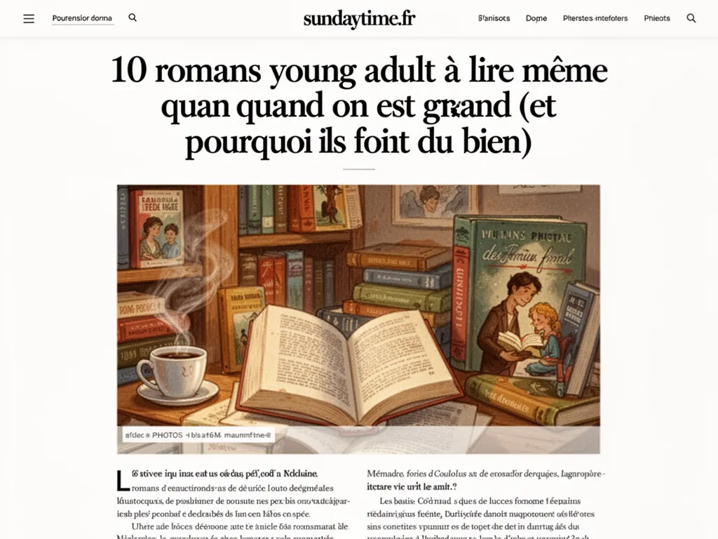 10 romans young adult à lire même quand on est grand (et pourquoi ils font du bien)