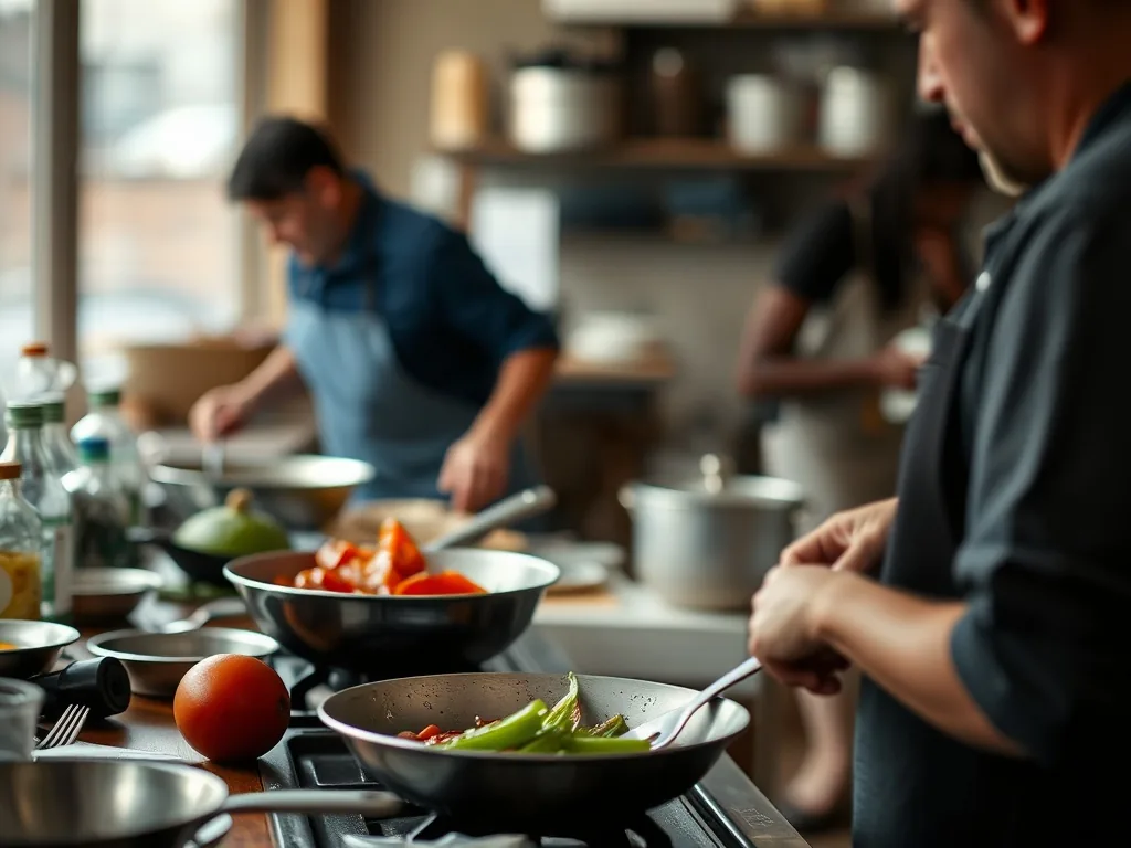 Cuisine Häcker aux façades laquées mates, plan de travail en quartz et électroménager intégré