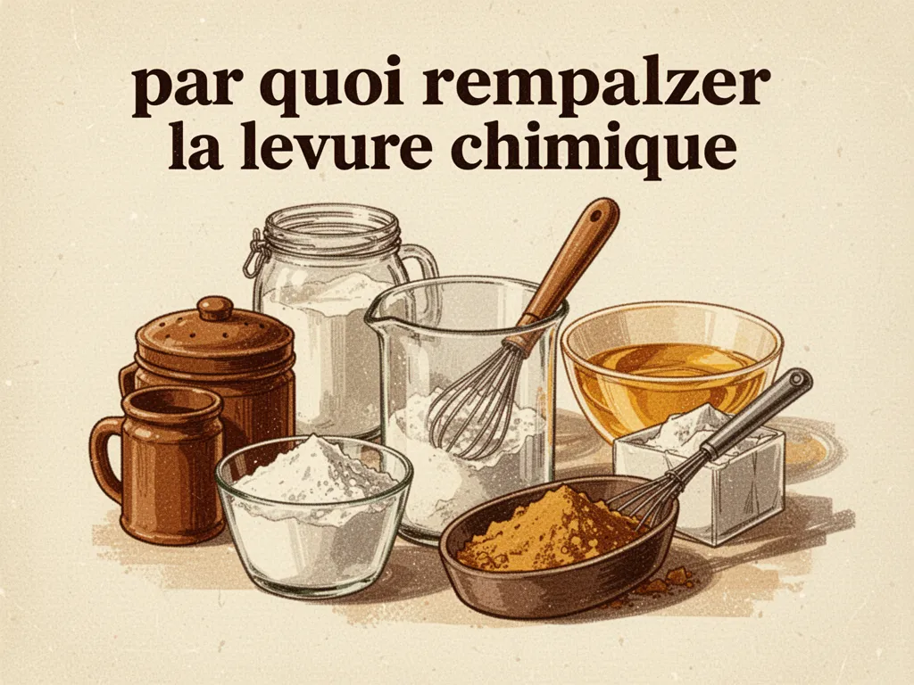 Par quoi remplacer la levure chimique sans se rater