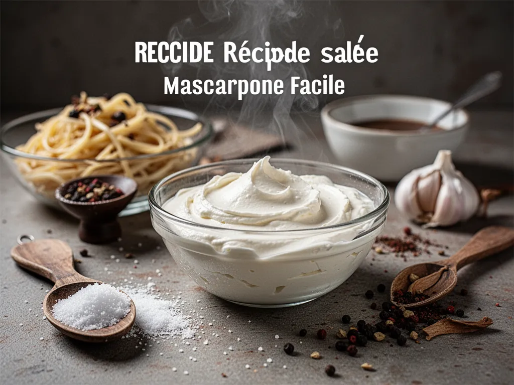 Assiette de pâtes crémeuses au mascarpone parsemées de ciboulette, avec un citron coupé en deux à côté